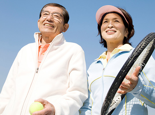 シニアにも多い、スポーツ障害